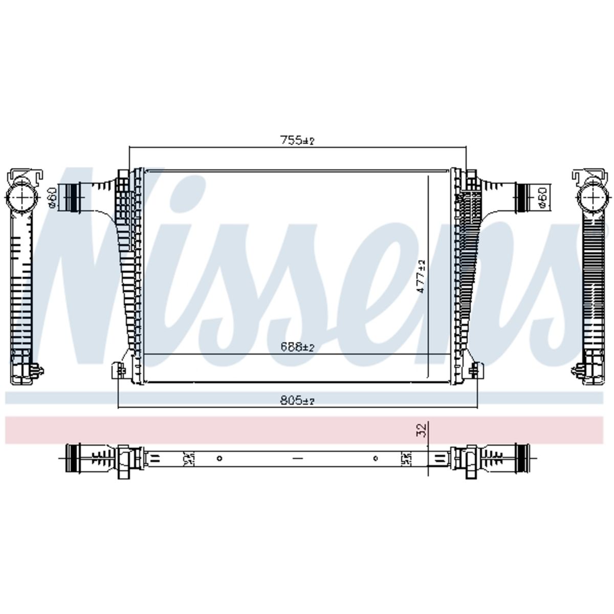 Nissens Ansaugluftkühler 961594