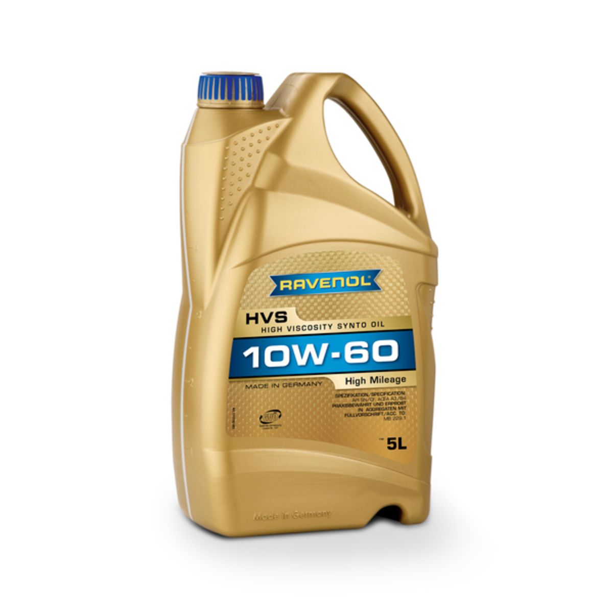 Huile moteur RAVENOL 1115102 HVS SAE 10W60 5L