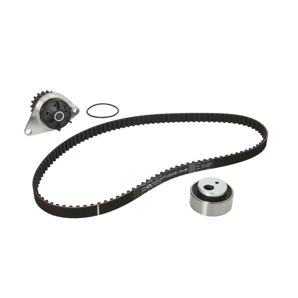 Image of Waterpomp + PowerGrip distributieriem set