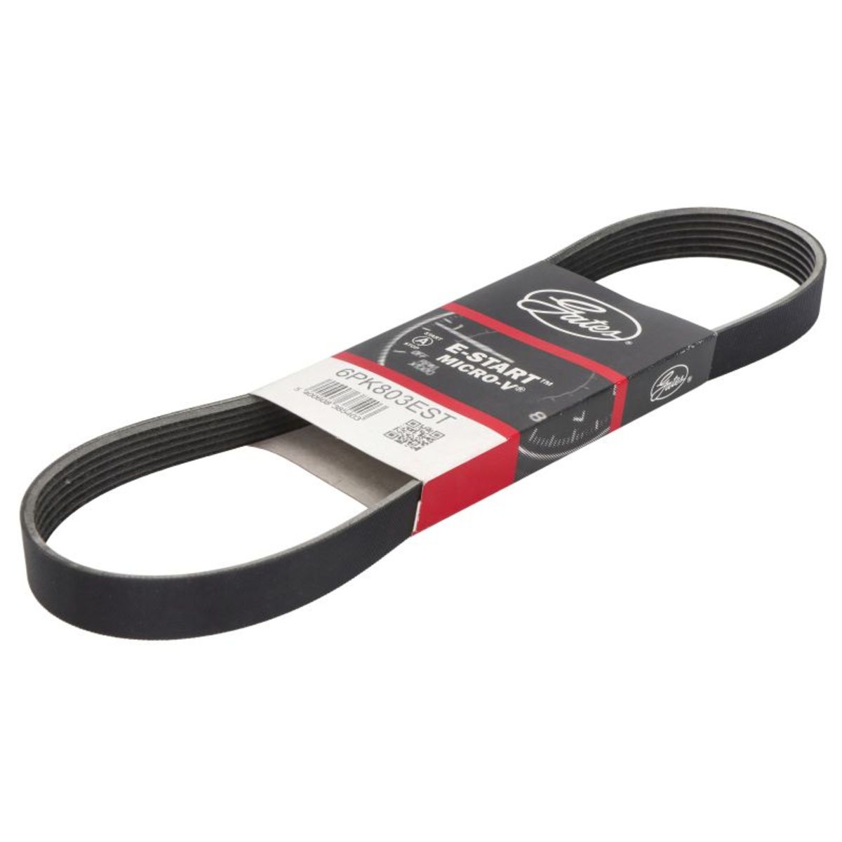 Negro Correa Poly V Gates 6Pk803est