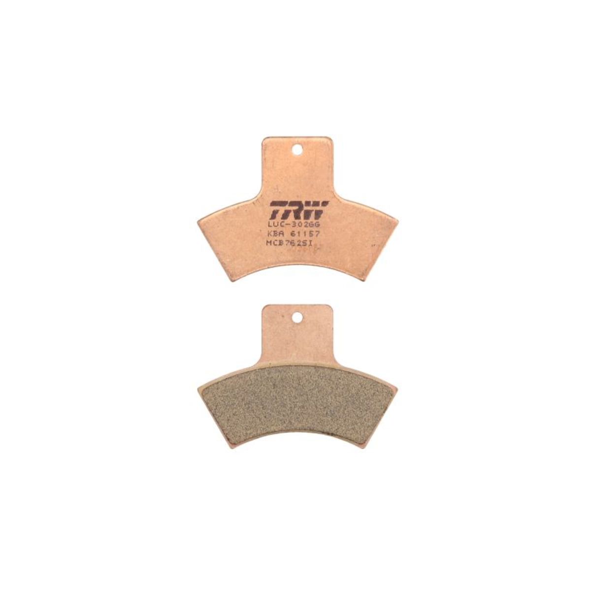 Trw Jeu De Plaquettes De Frein Mcb762si
