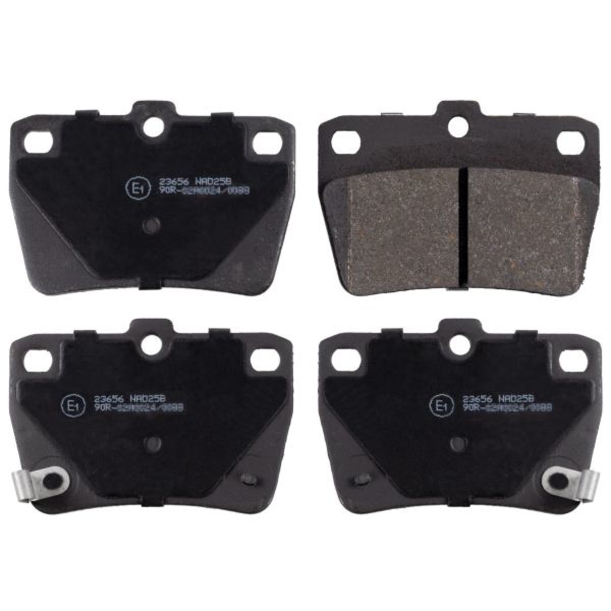 Blue Print Bremsbelagsatz Adt342122, Hinten