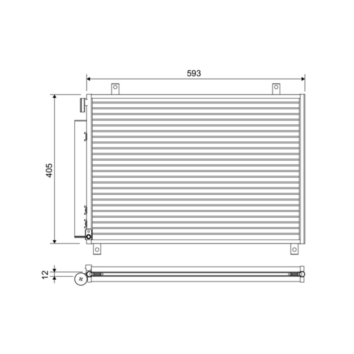 Image of Condensator, airconditioning