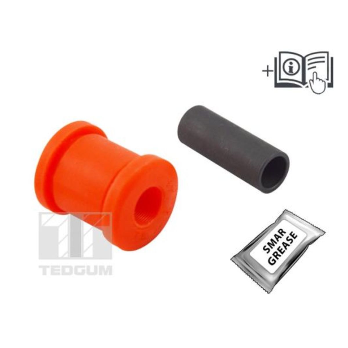 Silent bloc de suspension TEDGUM 00507676