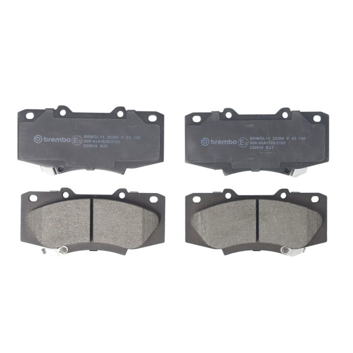 Brembo Remblokkenset, Schijfrem P 83 140