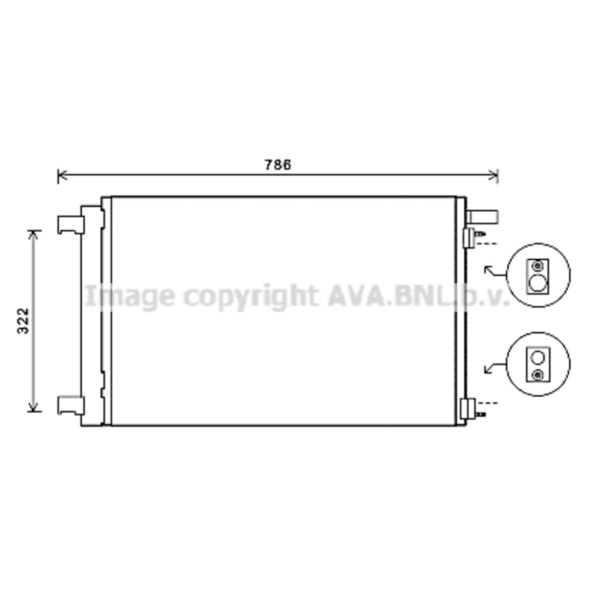 Image of Condensator, airconditioning