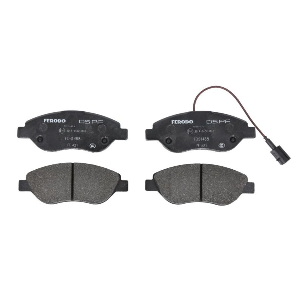 Jeu de plaquettes de frein FERODO Performance FDS1468, avant