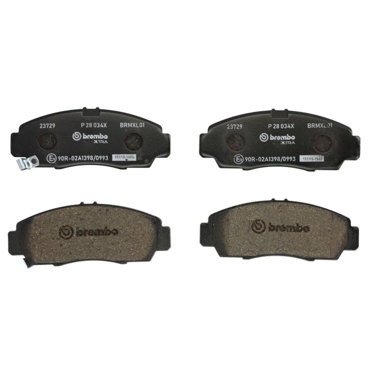 Image of Remblokset  Xtra , voor