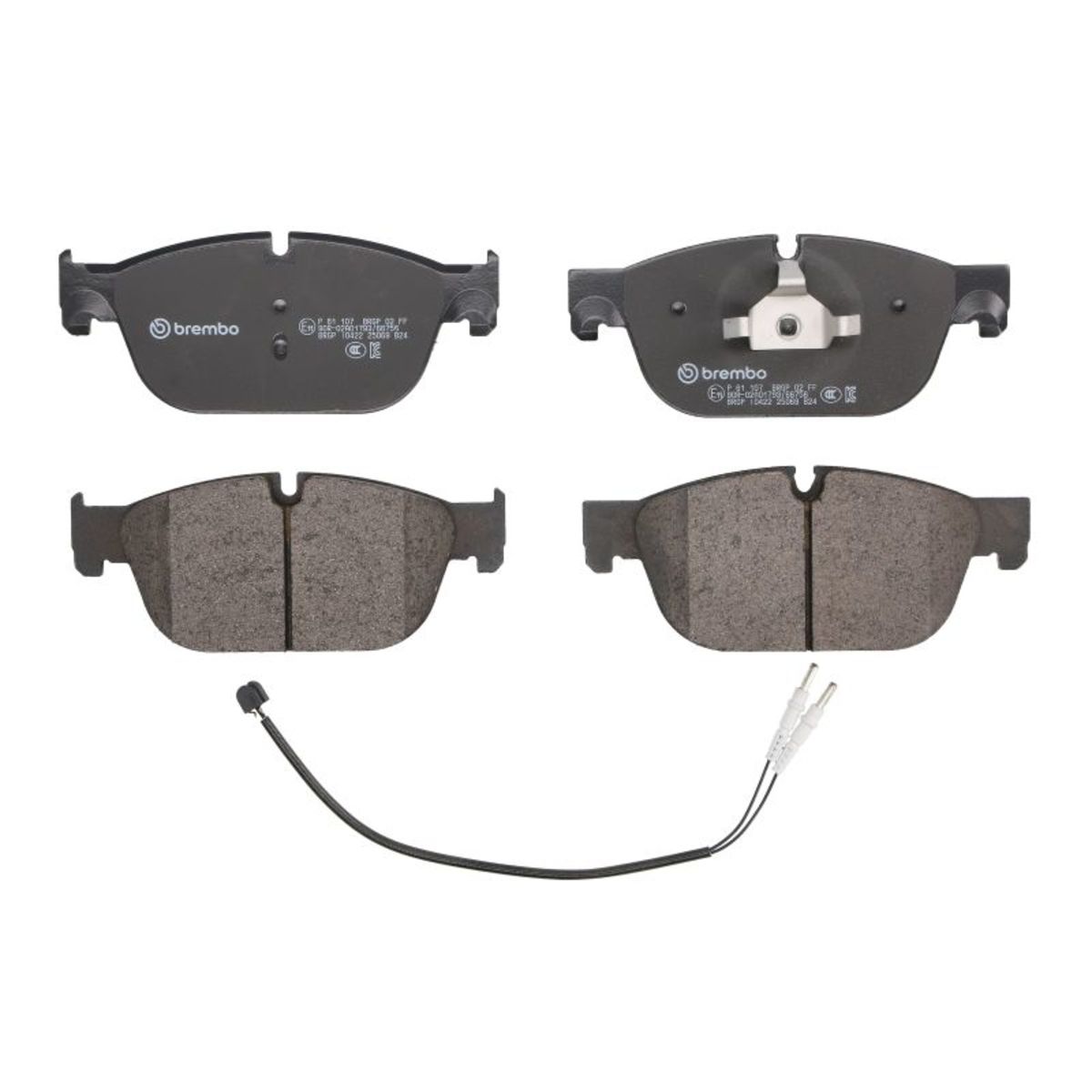 Brembo Bremsbelagsatz P 61 107