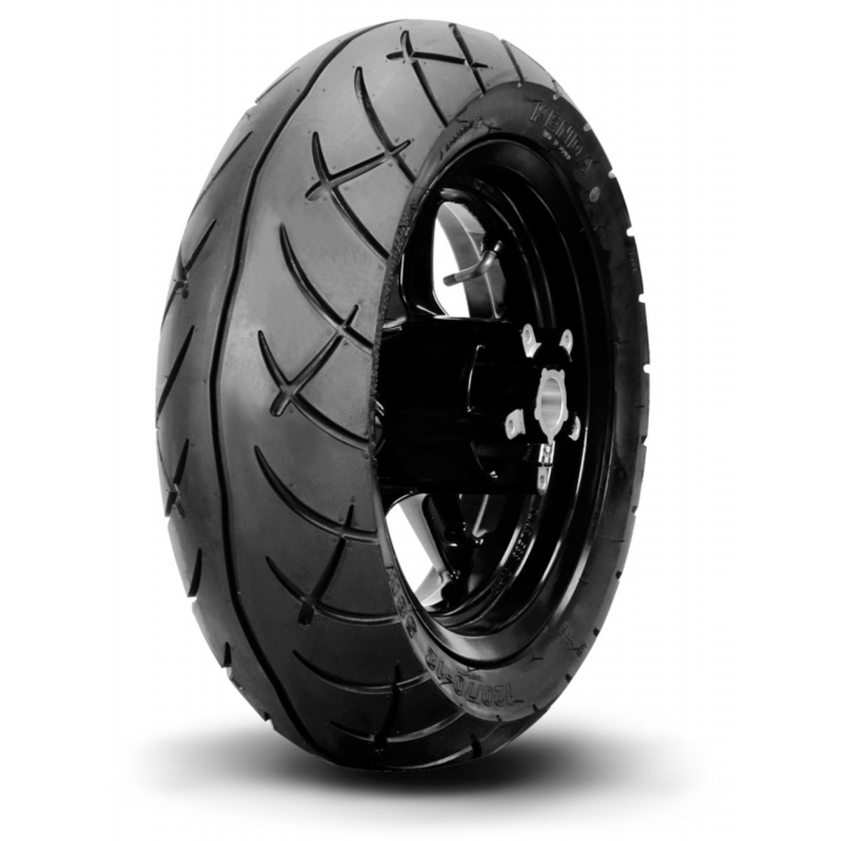 Image of K433F 130/70-12 TL, Motorbanden voor/achter