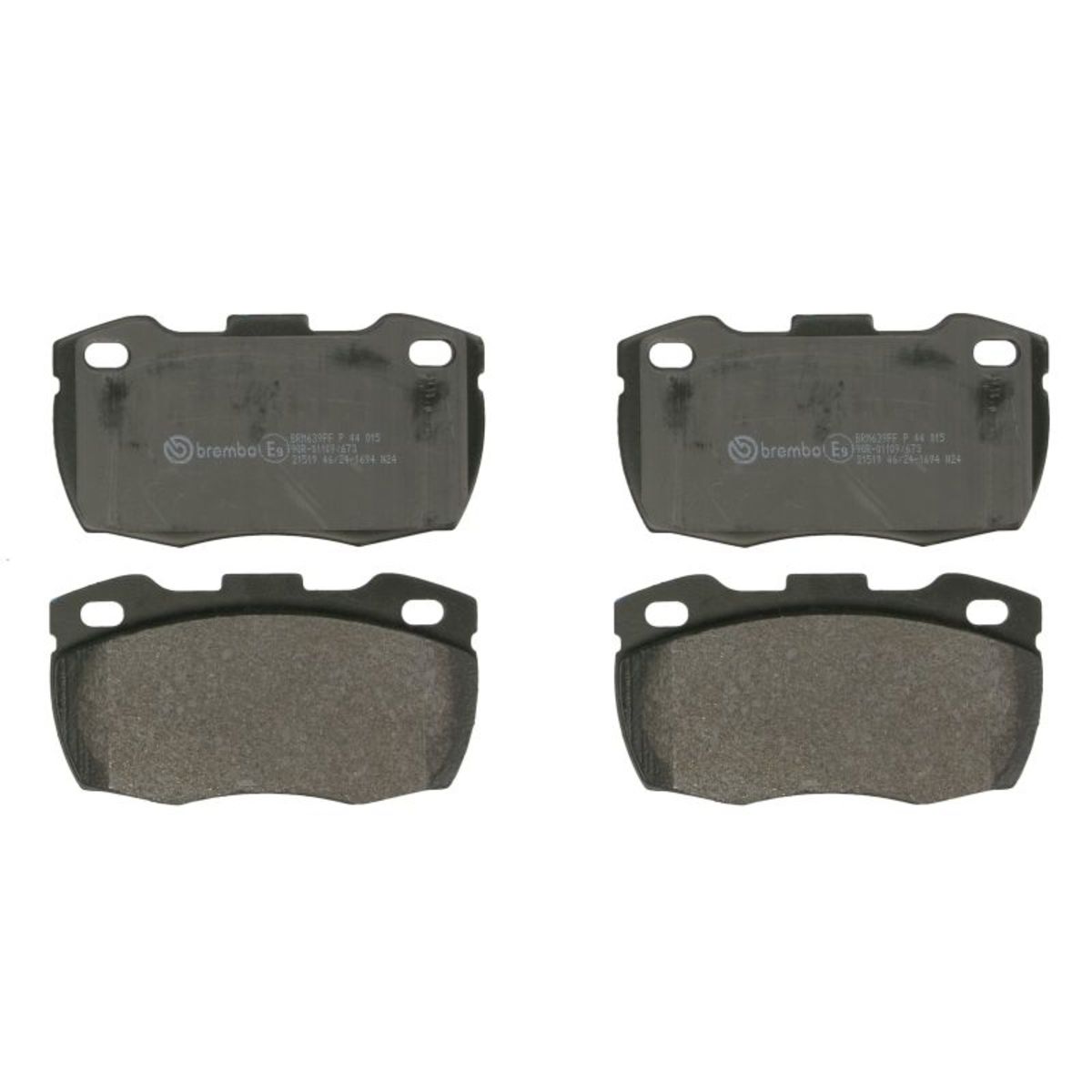 Brembo Bremsbelagsatz P 44 015