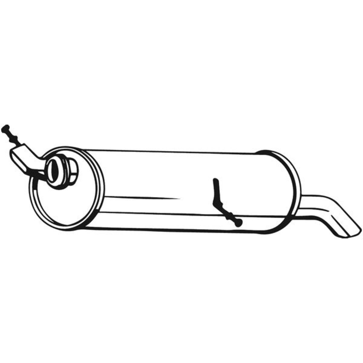 Image of Geluiddemper achter  190-141