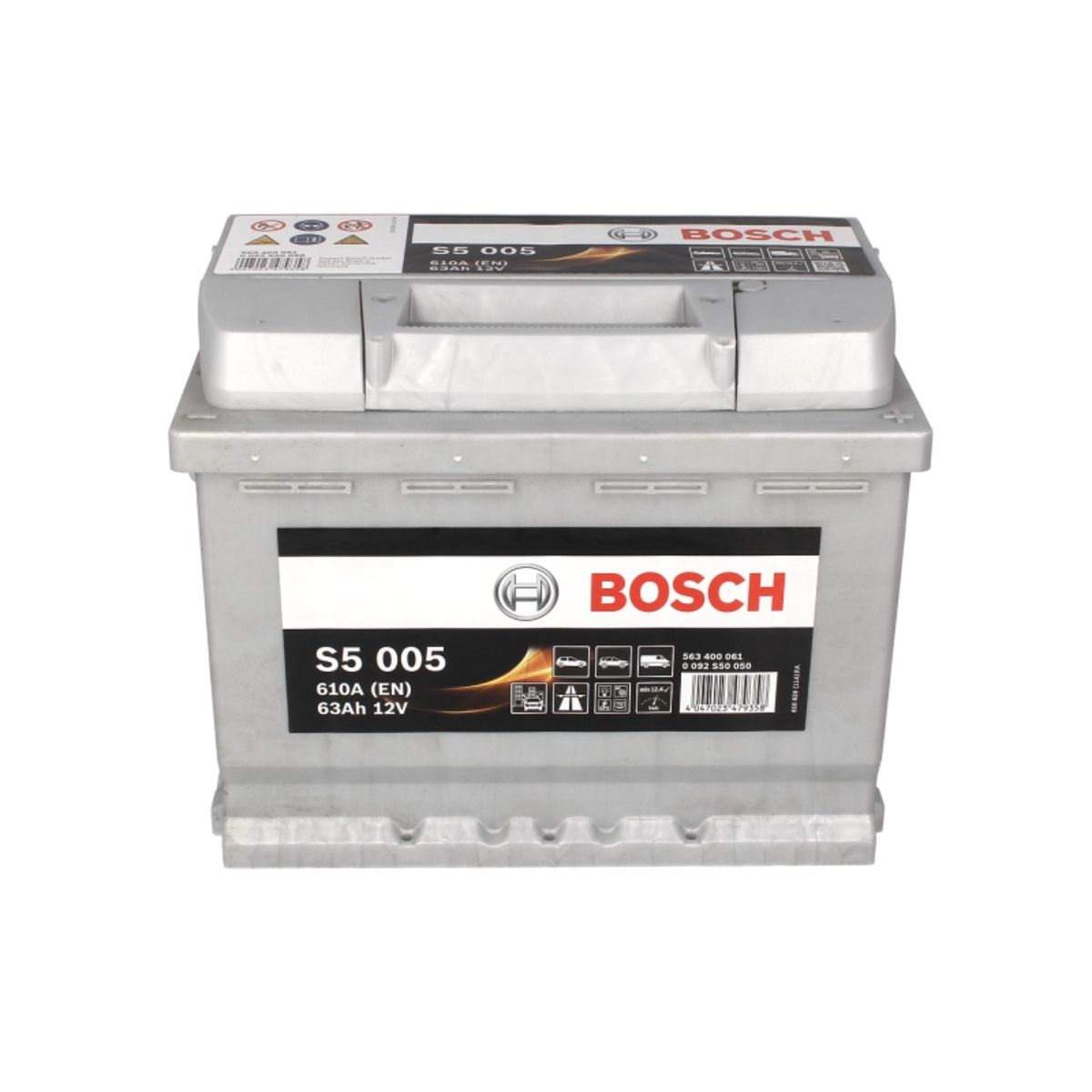 Аккумулятор bosch s5 63ah