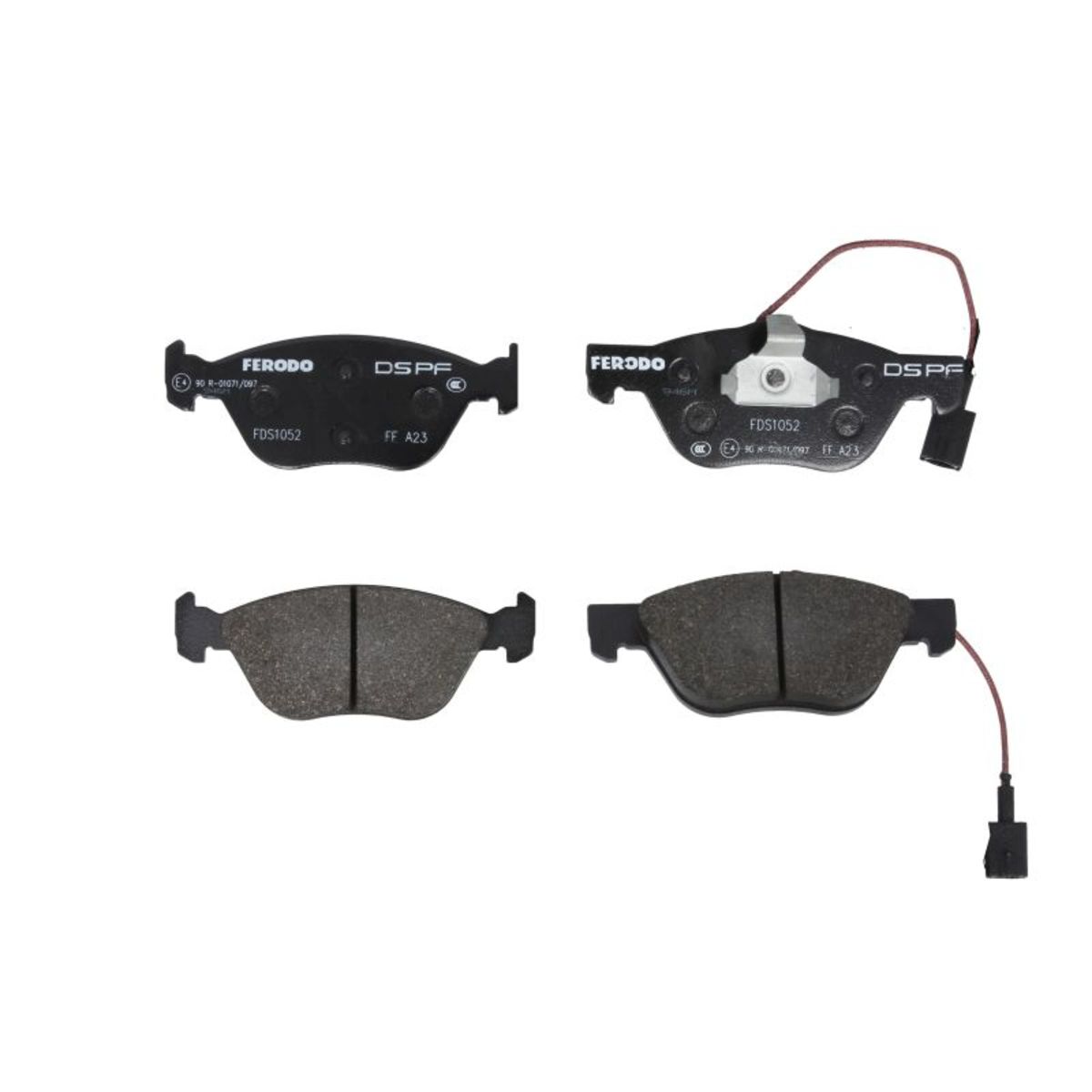 Jeu de plaquettes de frein FERODO Performance FDS1052, avant