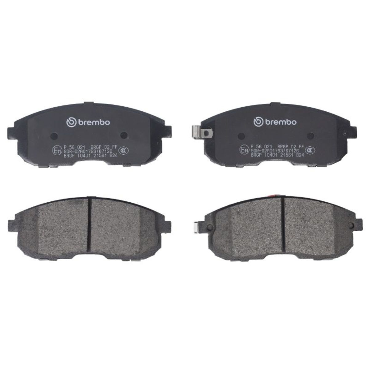 Brembo Jeu De Plaquettes De Frein P 56 021