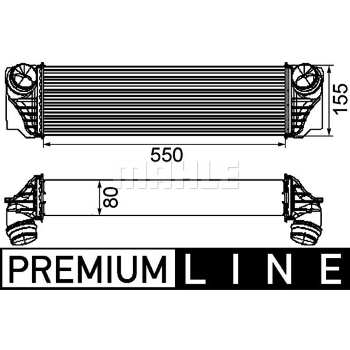 Image of Intercooler, inlaatluchtRadiator