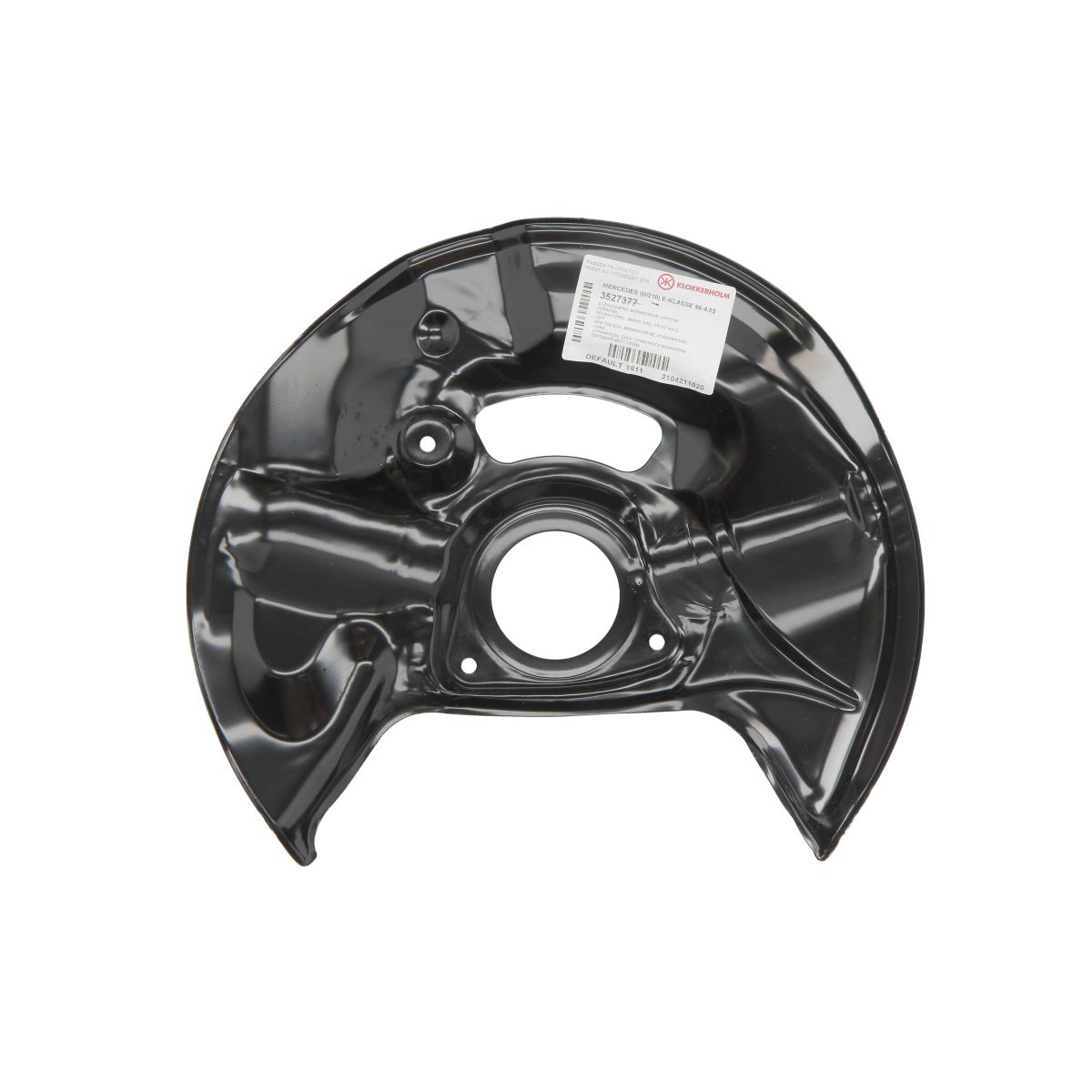 Chapa protectora contra salpicaduras, disco de freno BLIC 6508-03-3527377P izquierda
