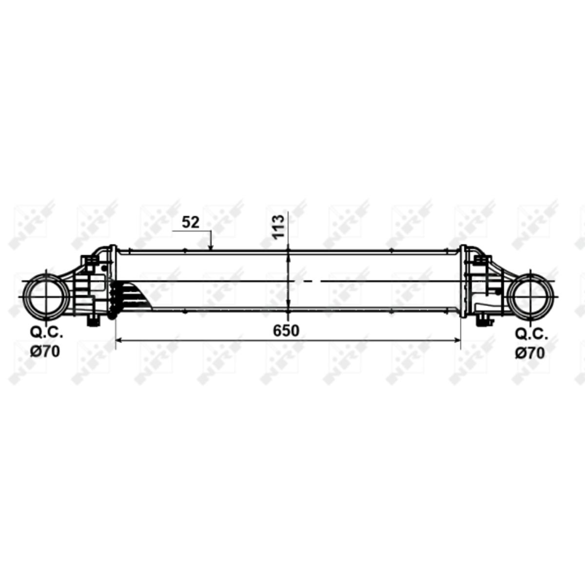 Nrf Intercooler 30509
