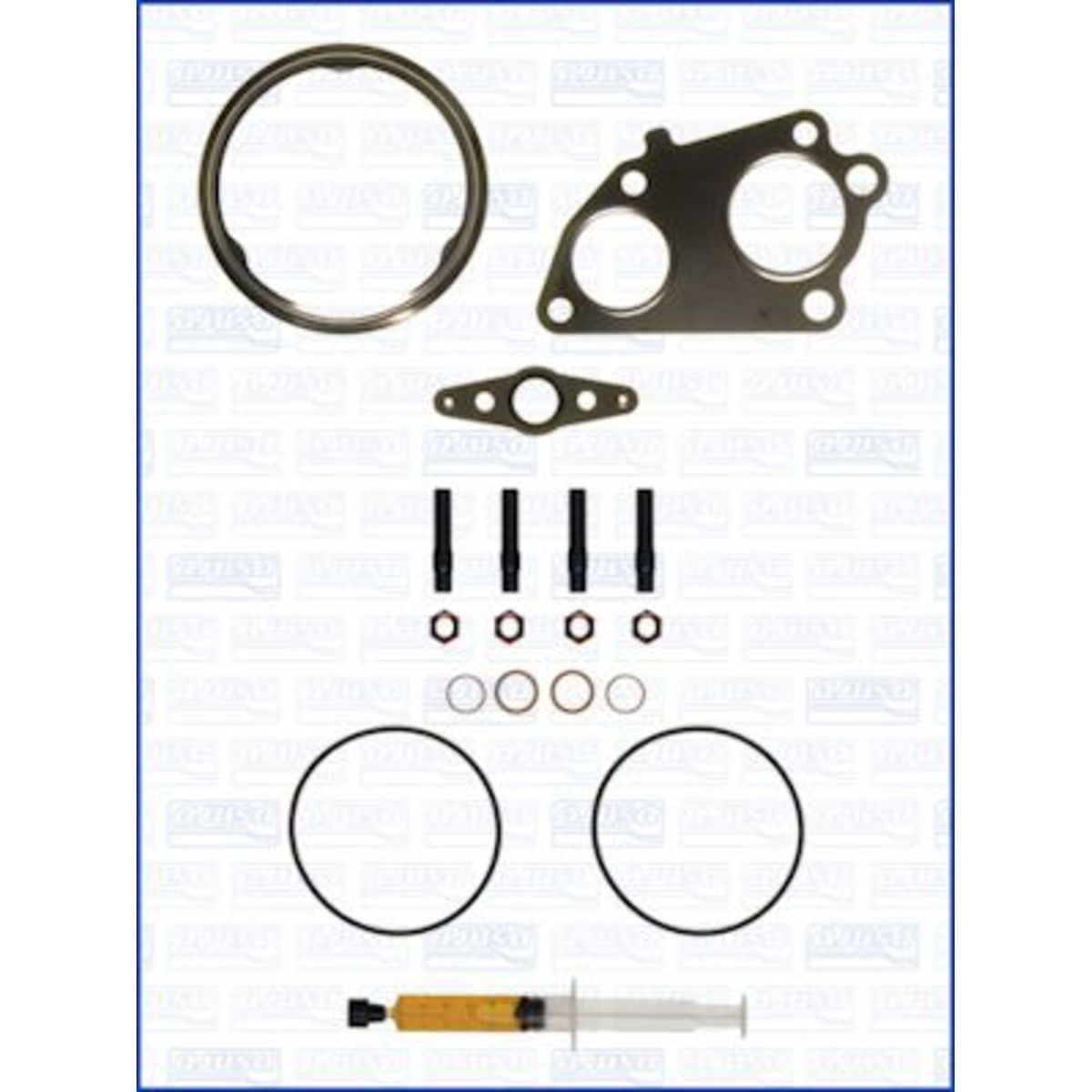 Montageset, supercharger