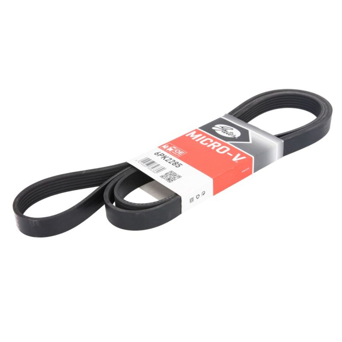 Nero Cinghia Poly-V Gates 6Pk2285