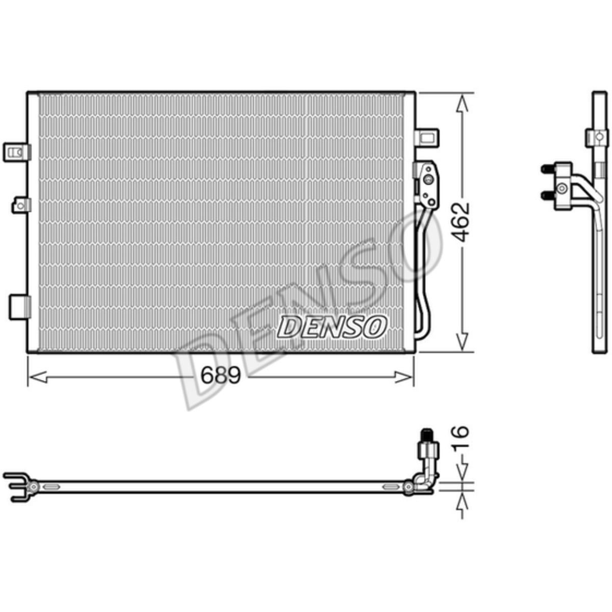 Image of Condensator, airconditioning