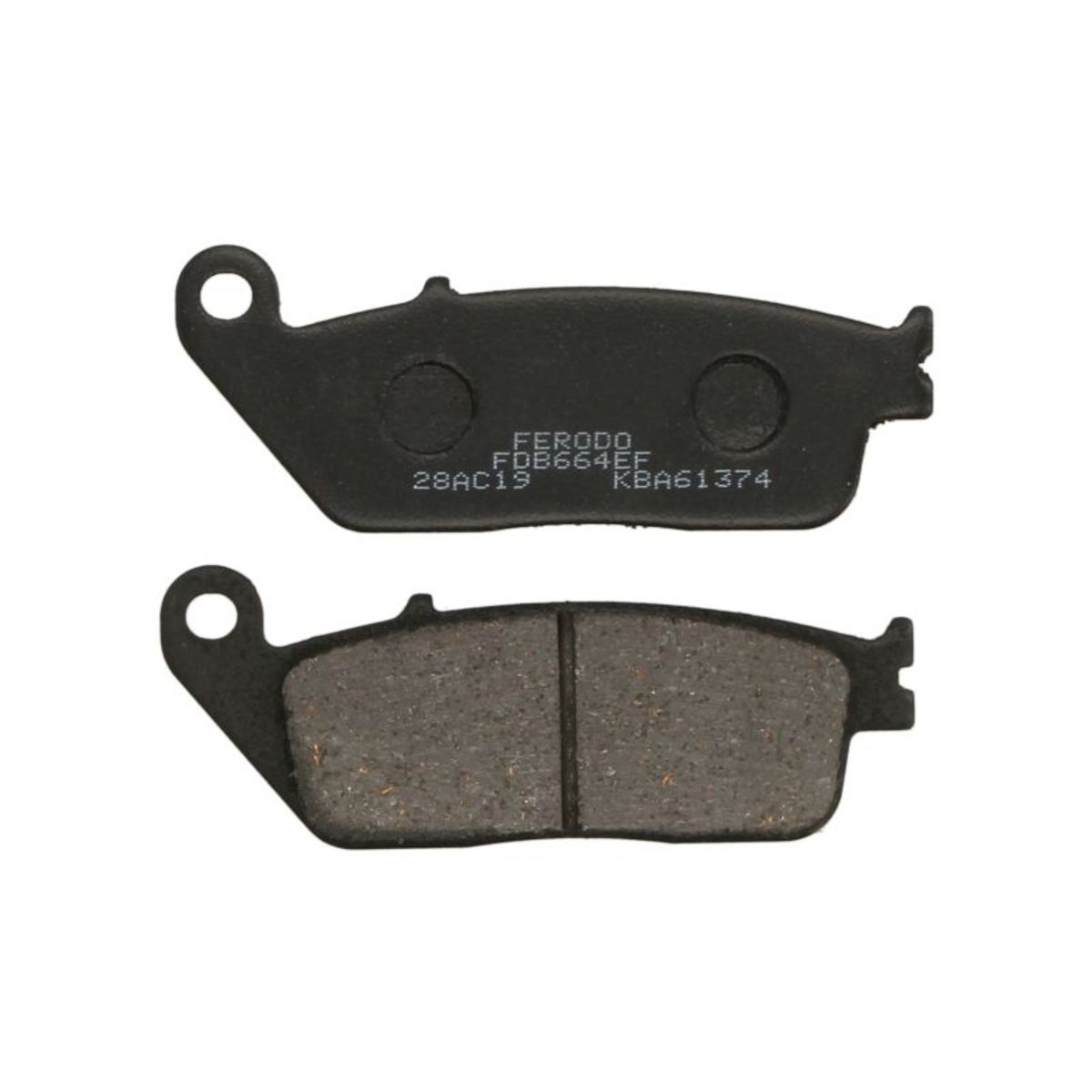 Bremsbelagsatz FERODO FDB664EF vorne, hinten