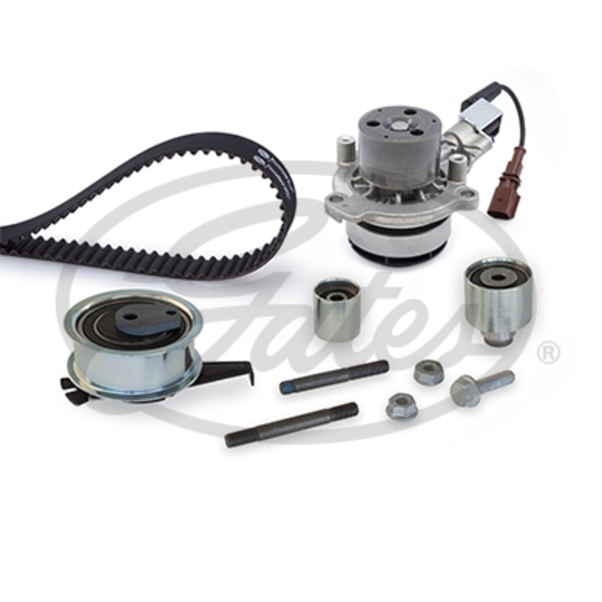 Image of Waterpomp + PowerGrip distributieriem set