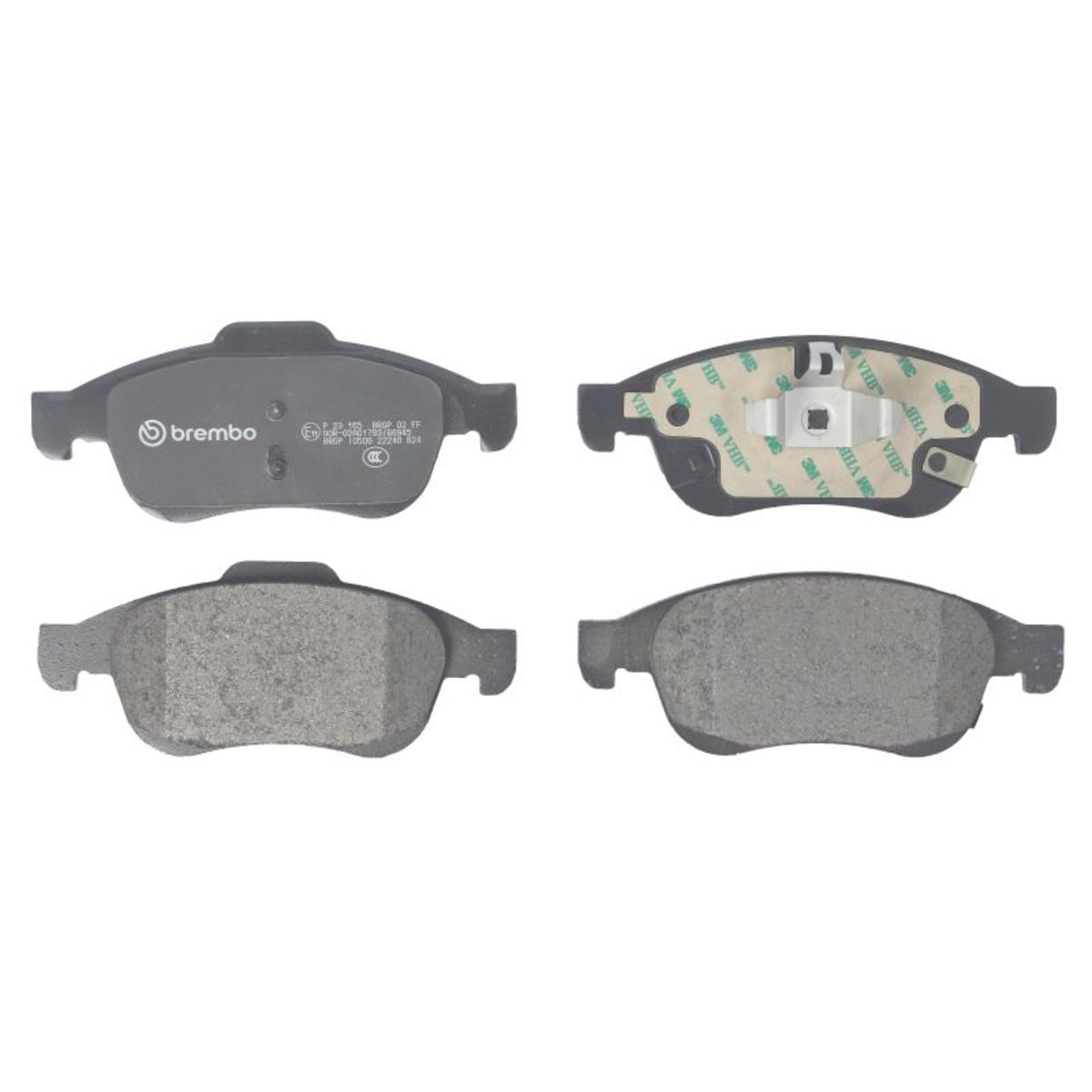 Brembo Bremsbelagsatz P 23 165