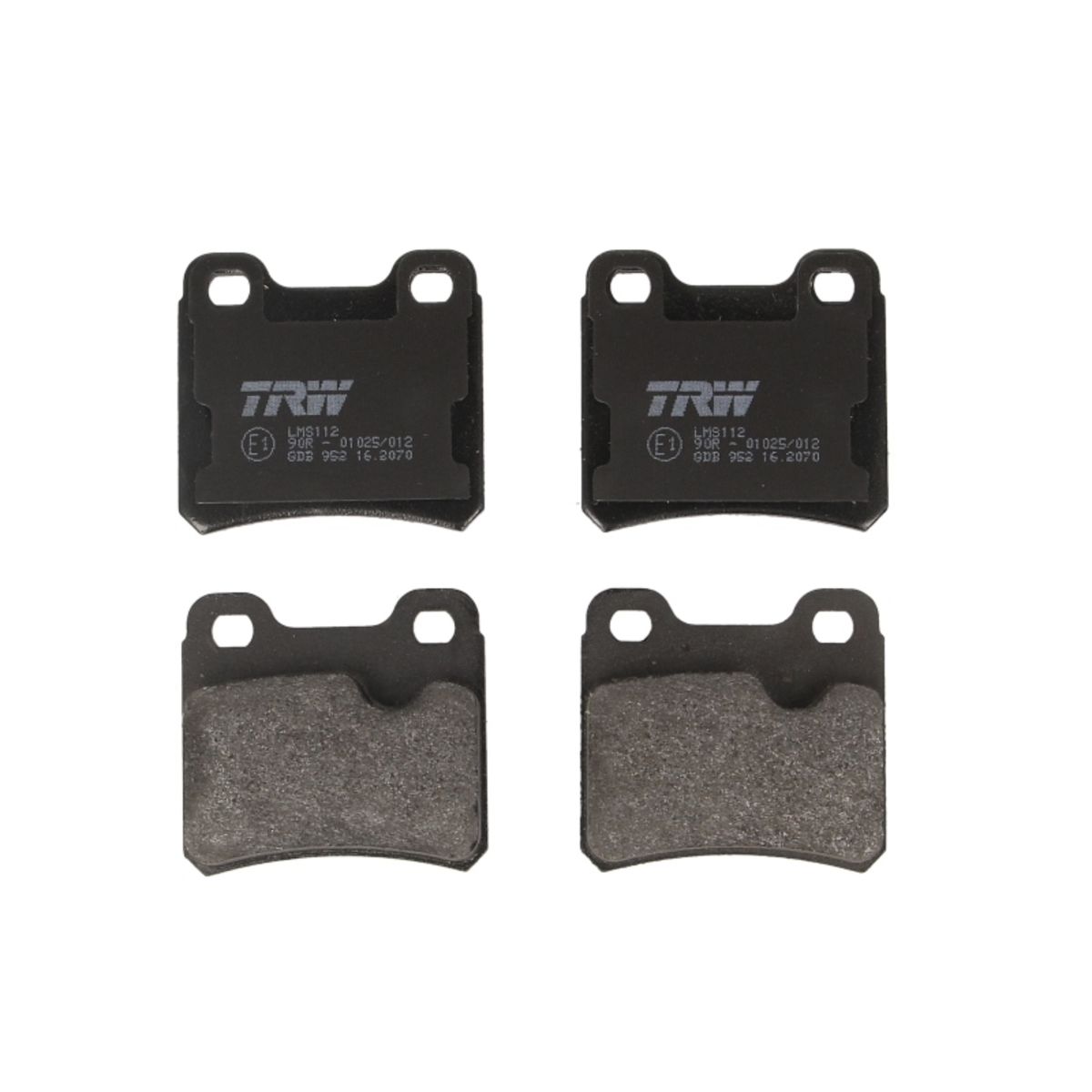 Trw Set Di Pastiglie Freno Gdb952, Posteriore