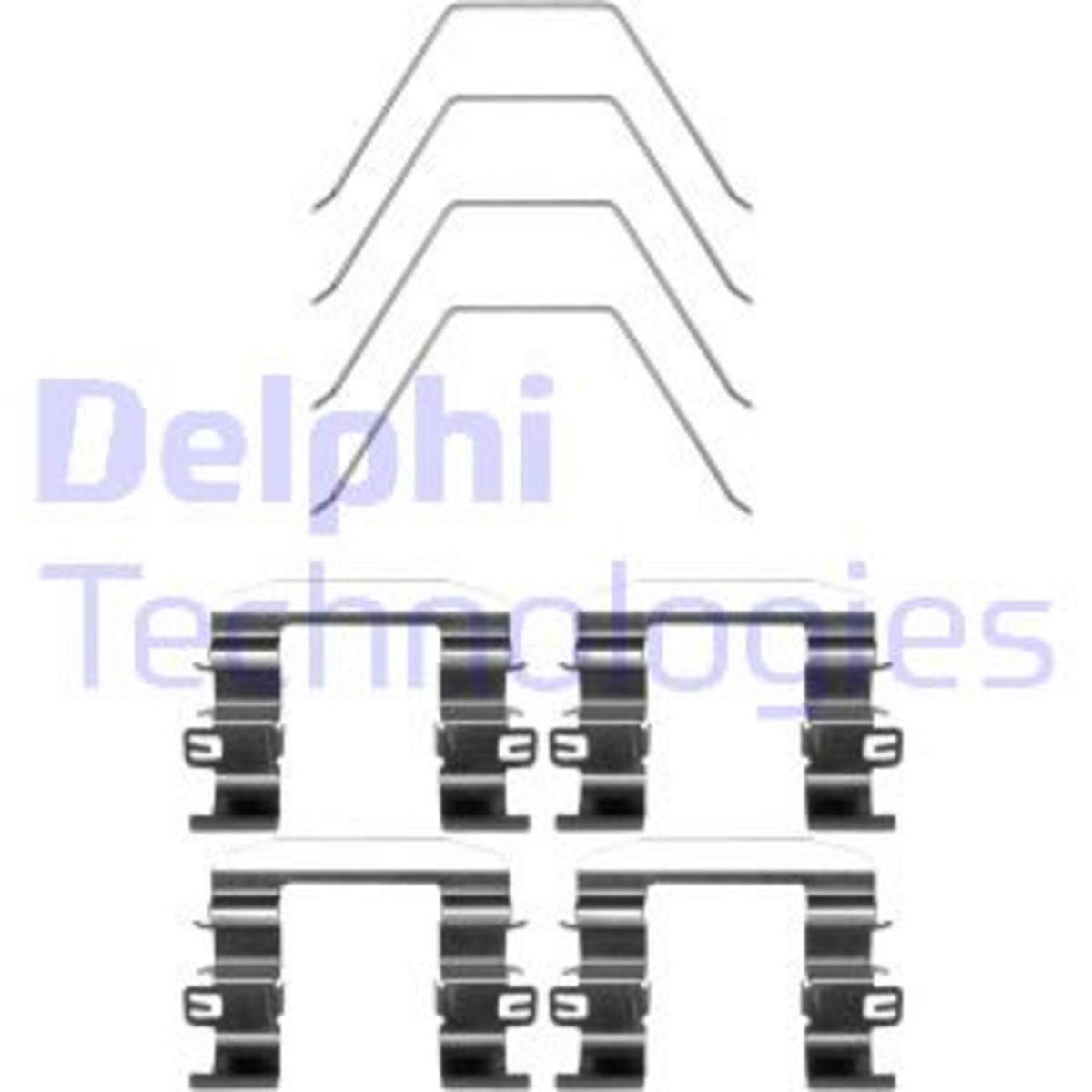 Delphi Toebehorenset, schijfremblok  LX0669