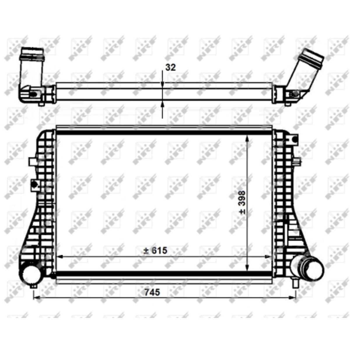 Nrf Intercooler 30915