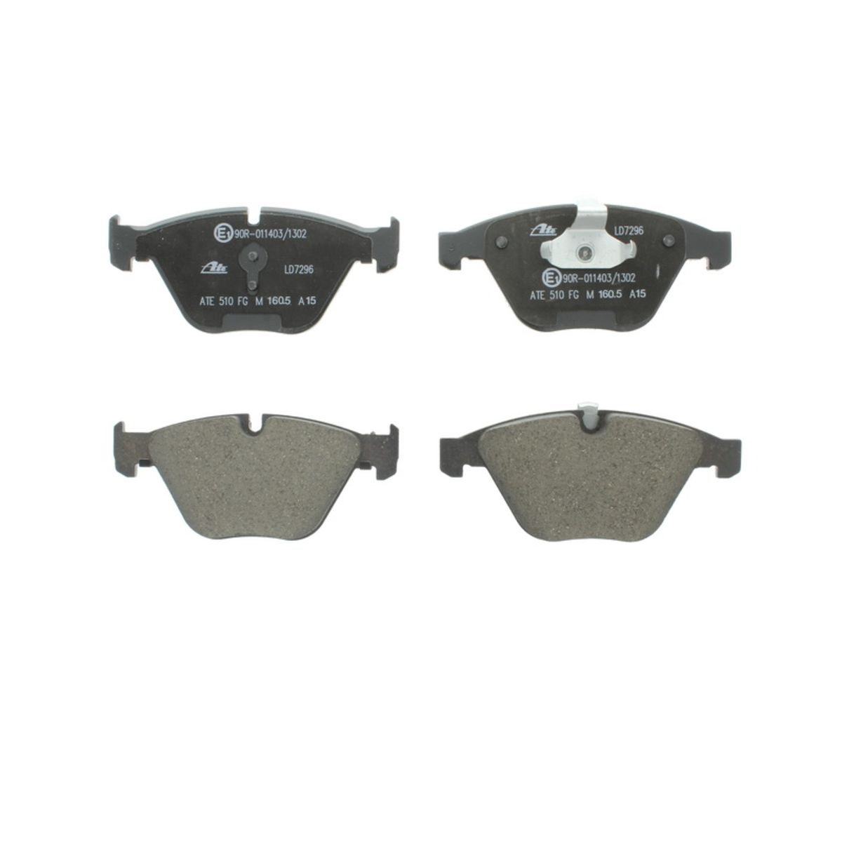 Bremsbelagsatz ATE 13.0470-7296.2, Vorne, Keramik