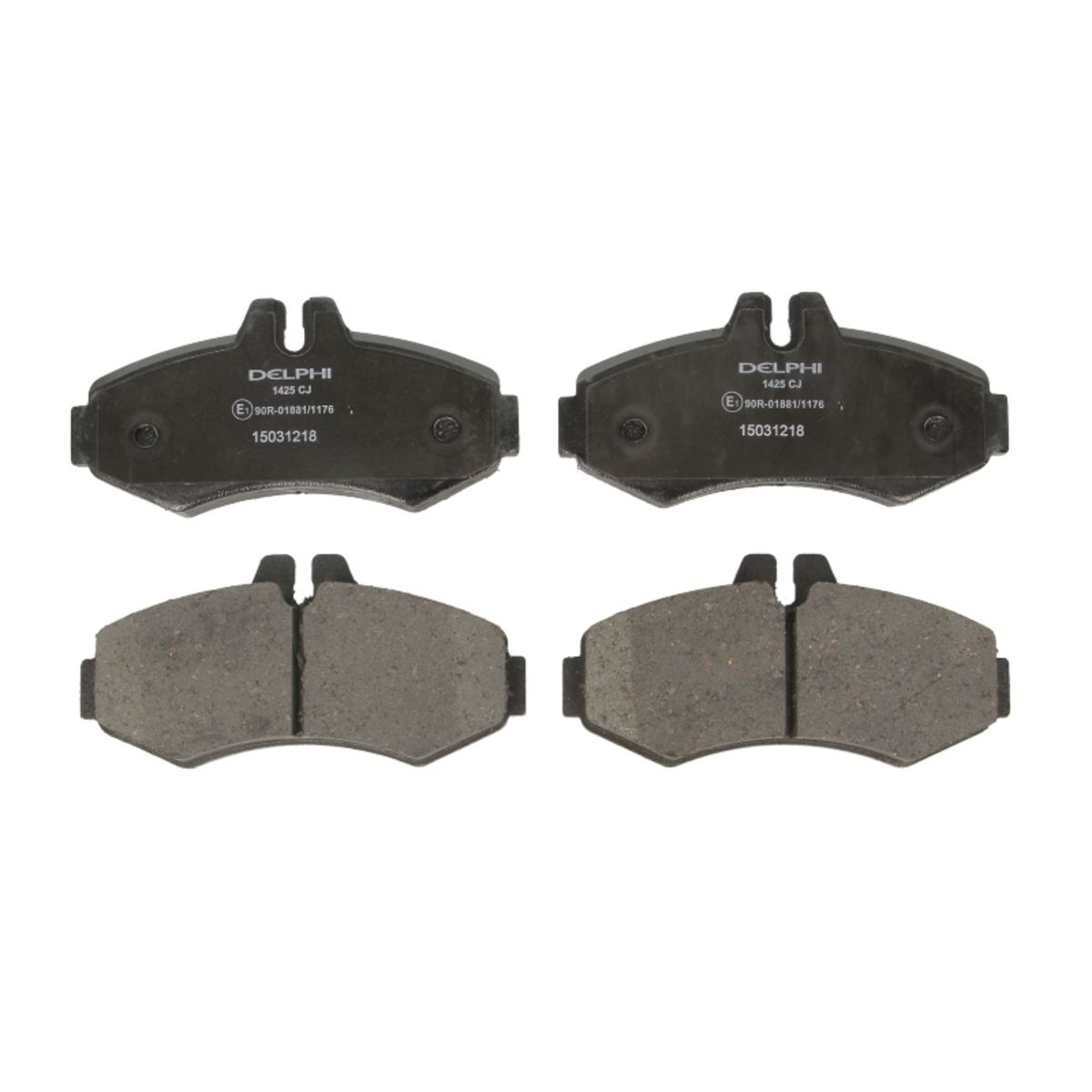 Für DELPHI HAMULCE LP1425 BRAKE PADS MERCEDES VITO - Bild 6