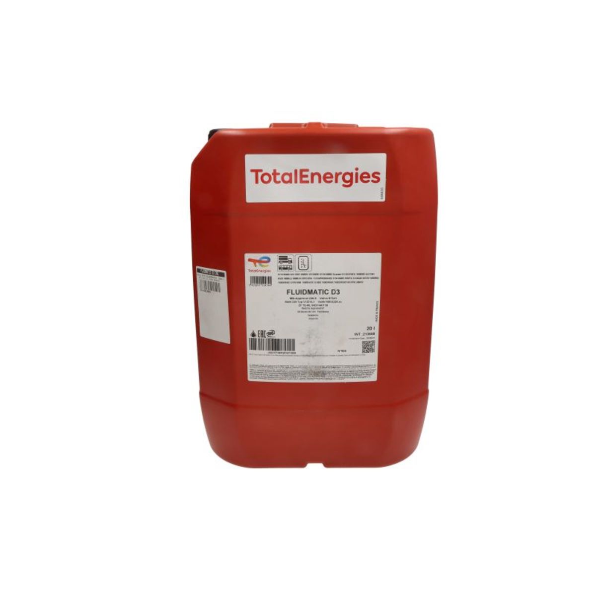 Image of Versnellingsbakolie TOTAL ENERGIES XXL Fluidmatic D3 20L