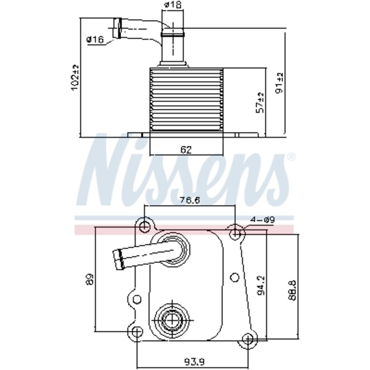 Image of Olie radiator, motorolie