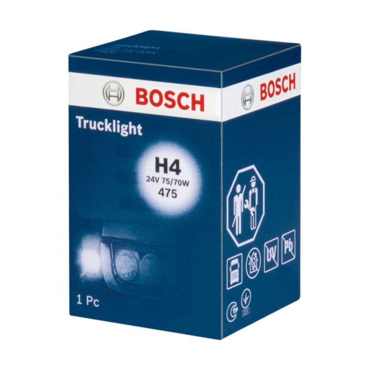 Image of Lamp Halogeen  H4 Trucklight 24V, 75/70W