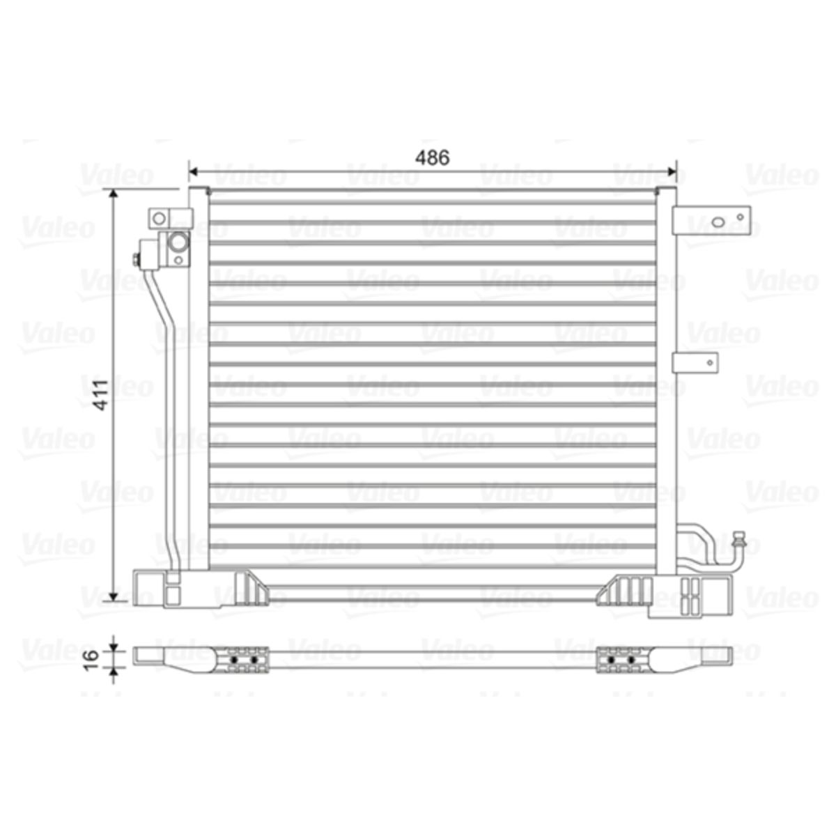 Image of Condensator, airconditioning
