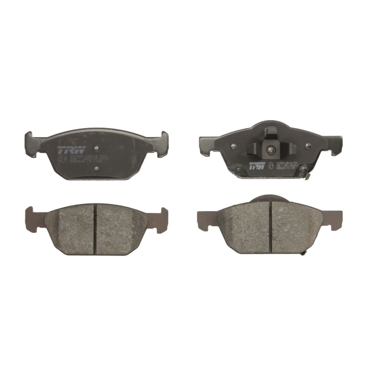 Trw Set Di Pastiglie Freno Gdb3600, Anteriore