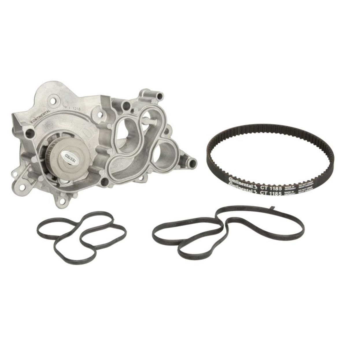 Image of Waterpomp+distributieriem set CONTINENTAL