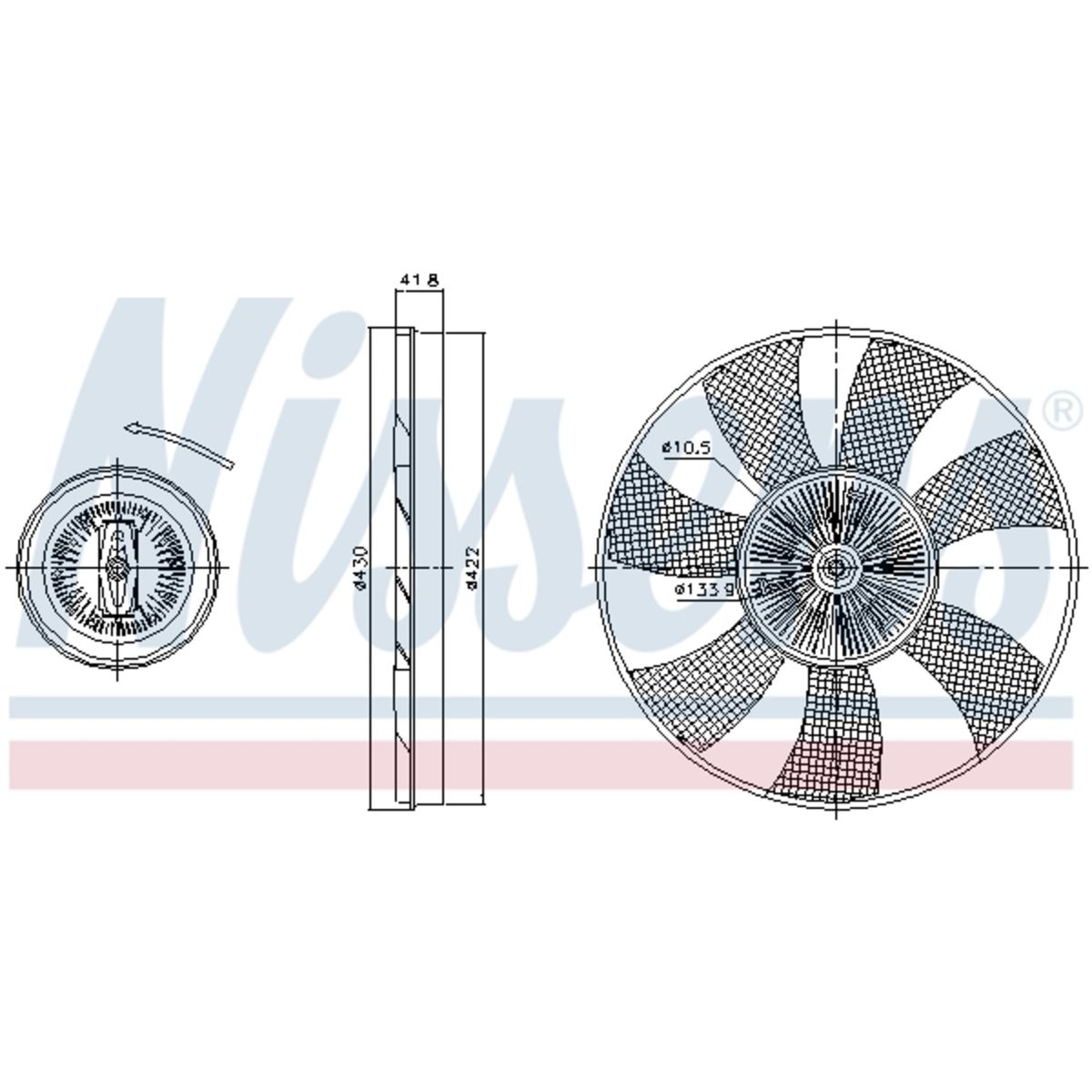 Image of Koppeling, radiatorventilator