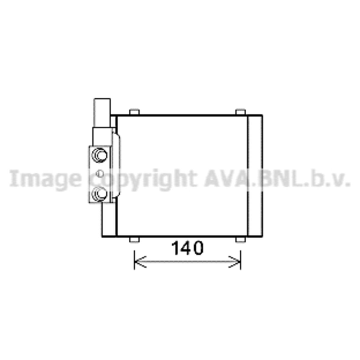 Image of Olie radiator   AVA