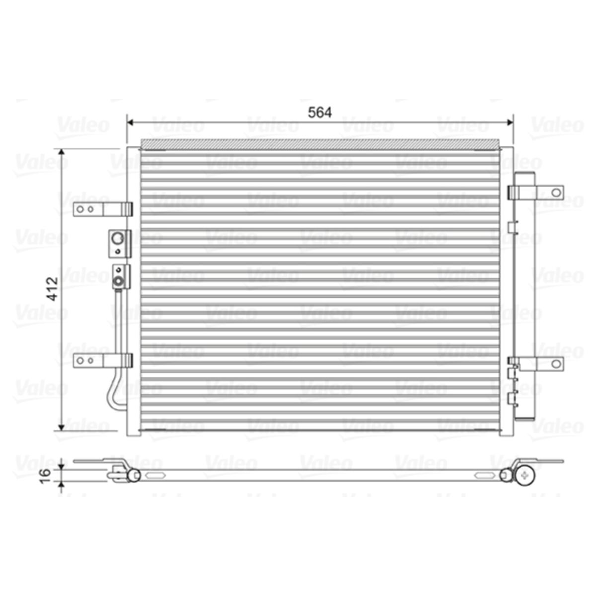 Image of Condensator, airconditioning