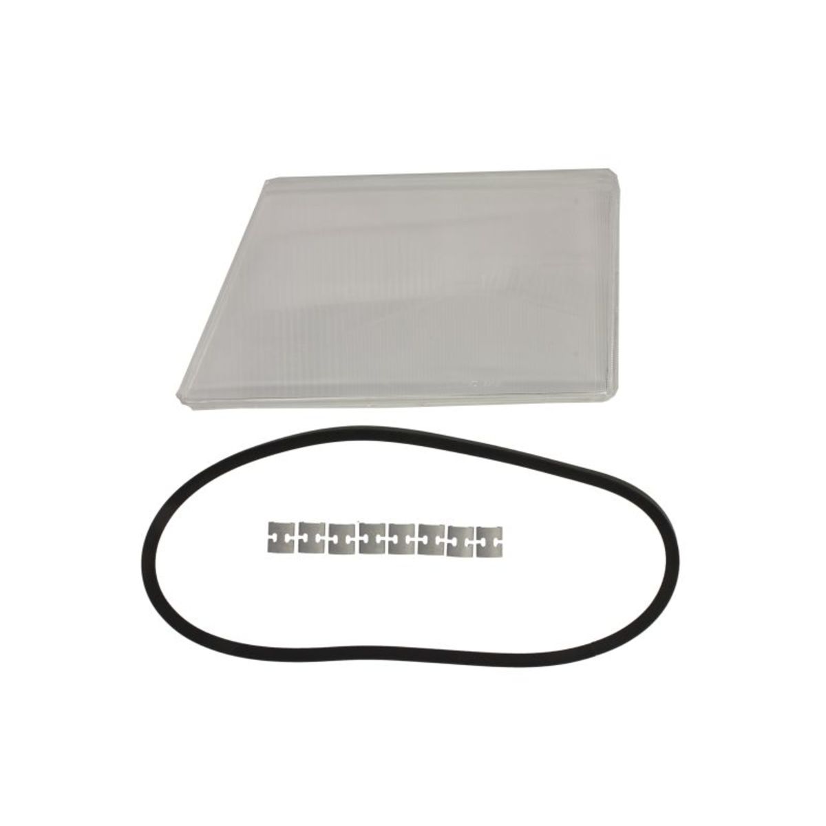 Image of Lampglas, positielicht   links