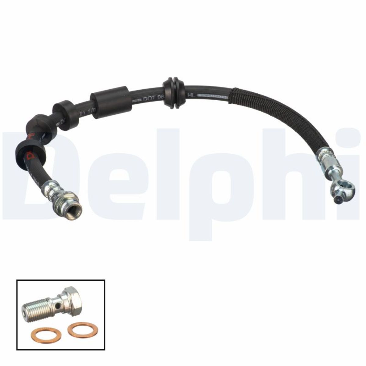 Bremsschlauch LH7699 DELPHI für LAND ROVER RANGE ROVER EVOQUE DISCOVERY SPORT - Bild 4
