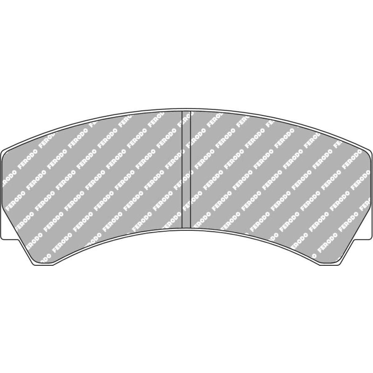 Jeu de plaquettes de frein FERODO FRP3018WB