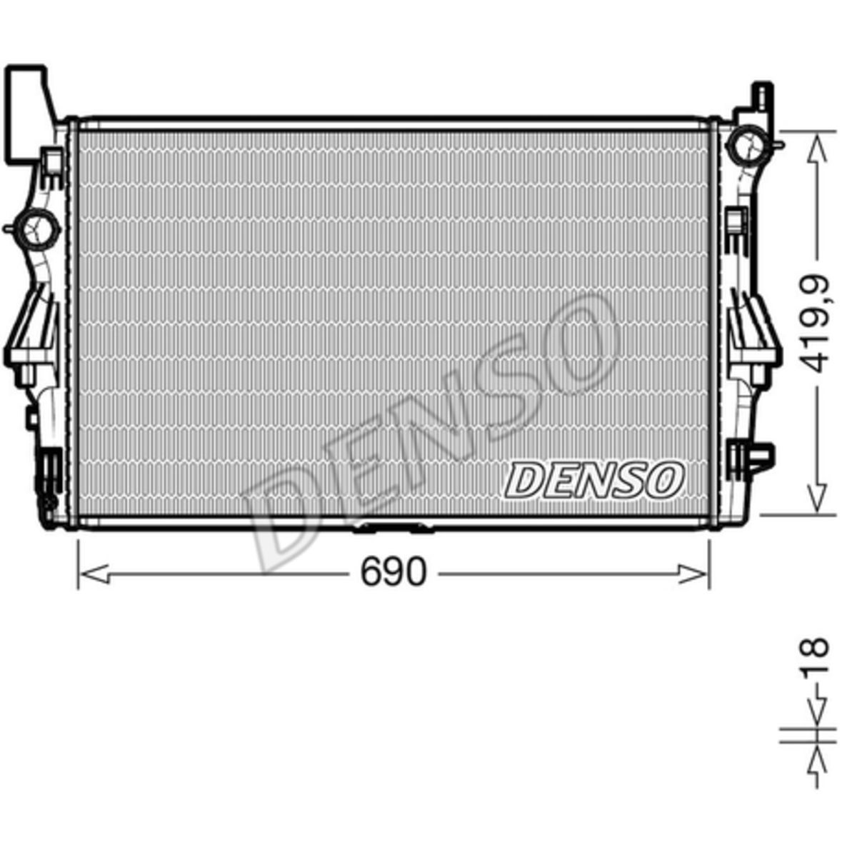 Image of Radiator, motorkoeling