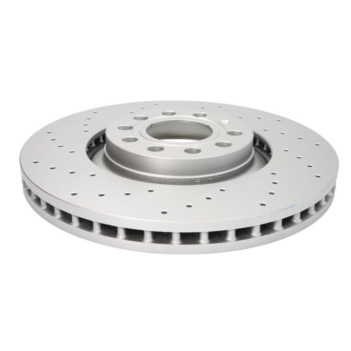 2x Disco freno perforato/ventilazione interna 24.0130-0185.1 ATE per AUDI A4 B6 - Immagine 5