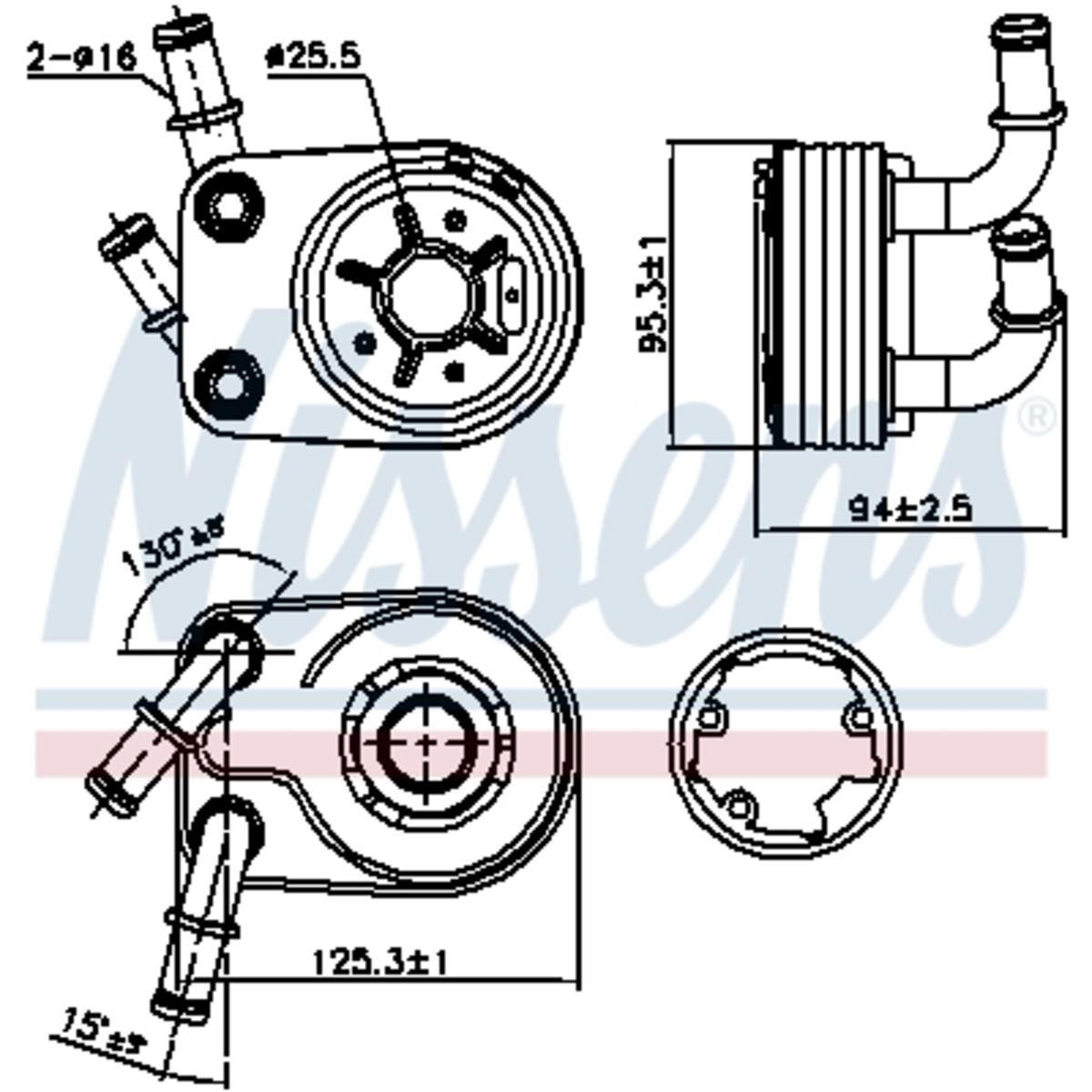 Image of Olie radiator, motorolie