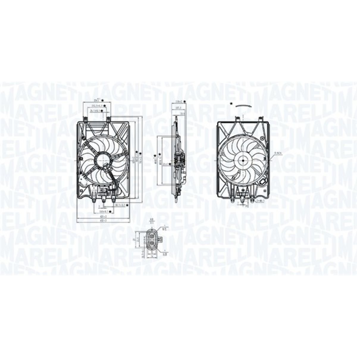 Magneti Marelli Ventilator  069422781010