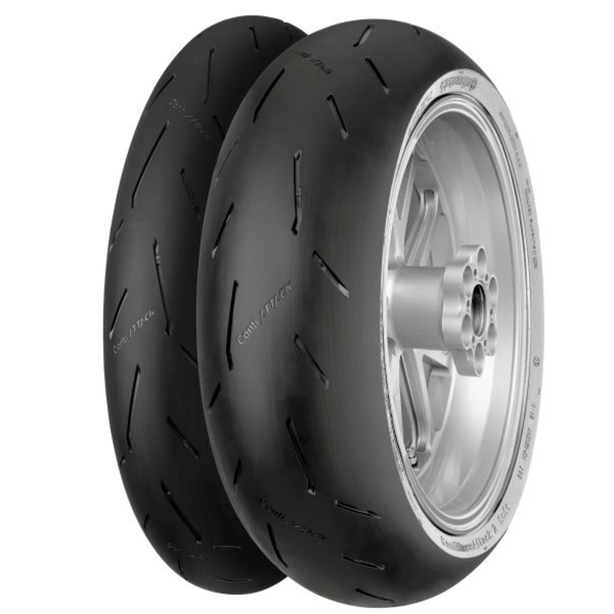 Image of ContiRaceAttack 2 180/60ZR17 TL 75W Productiedatum 2020, motorband achter